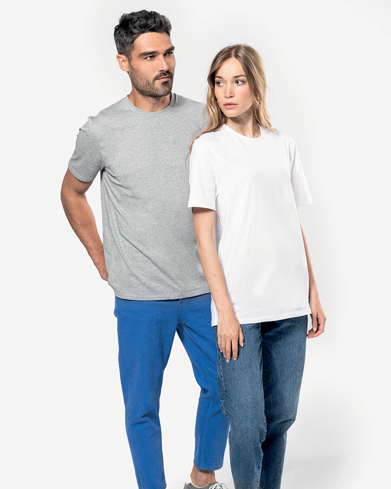 T-shirt col rond Made in Europe unisexe personnalisable - 1